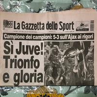 originale dei campionati di calcio del 23/05/1996.