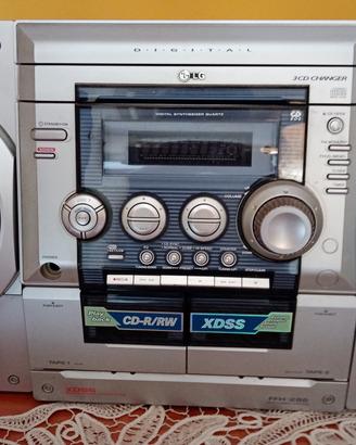 radio cd e cassette 