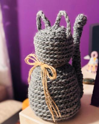FERMAPORTA - SOPRAMMOBILE GATTO 100% ALPACA