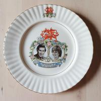 Piatto Commemorativo Matrimonio Carlo e Diana