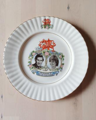 Piatto Commemorativo Matrimonio Carlo e Diana