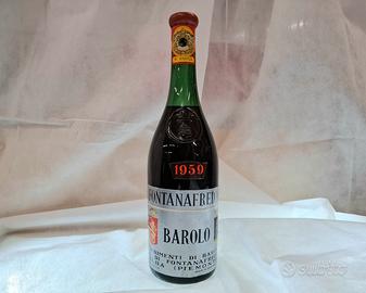 Bottiglia Barolo Fontanafredda 1959 collezione