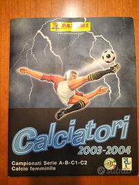 ALBUM CALCIATORI PANINI 2003-04 -COMPLETO-