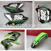 KIT PLASTICHE KAWASAKI KXF 250 2006 2008 KX-F 2007