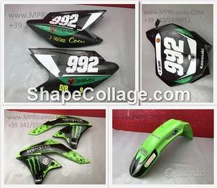 KIT PLASTICHE KAWASAKI KXF 250 2006 2008 KX-F 2007