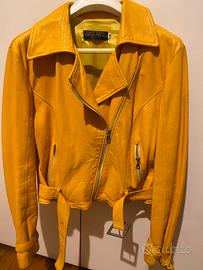 Giacca Biker in pelle