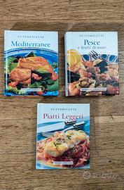 Set 3 libri cucina nuovi