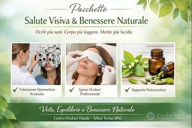 Pacchetto Salute Visiva & Benessere Naturale
