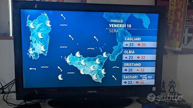 Toshiba 40" Full HD funzionante con telecomando