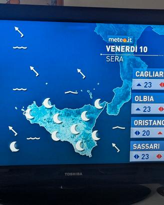 Toshiba 40" Full HD funzionante con telecomando