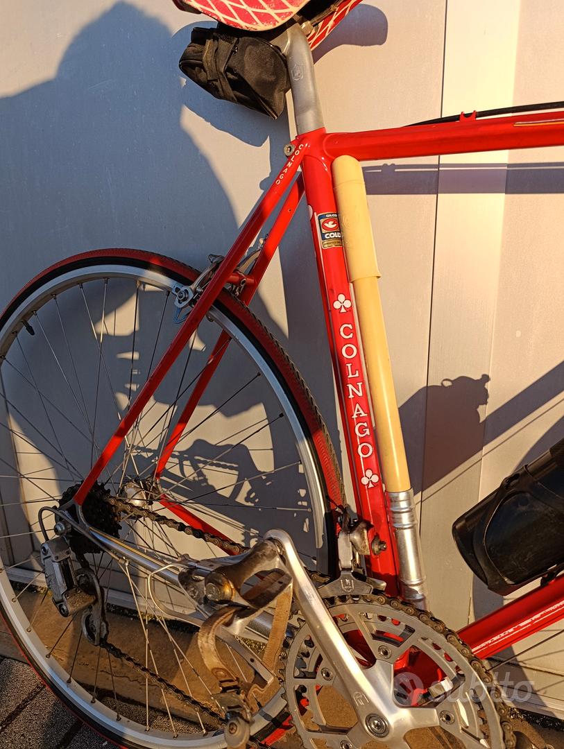 Legnano Sella Bici Da Corsa Vintage Bicicletta Da Corsa Colnago Master Più Taglia 53