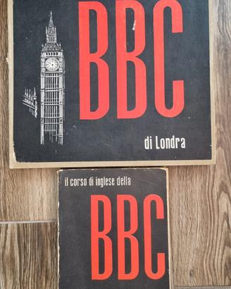 CORSO INGLESE BBC LONDRA 1965 - 5 vinili + libro