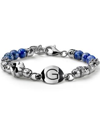 Bracciale donna in argento con iniziali
