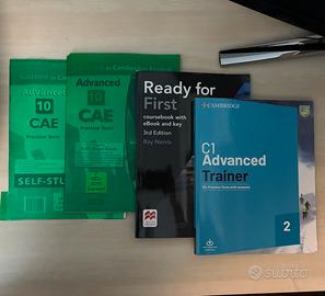 Bundle 4 libri esercizi di Inglese B2-C1