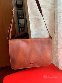 Borsa lavoro in cuoio fiorentino