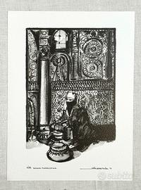 Litografia - Gianni Sesia della Merla