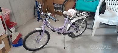 Bicicletta per bambina con cambio shimano