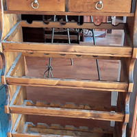 Cantinetta in legno porta vini