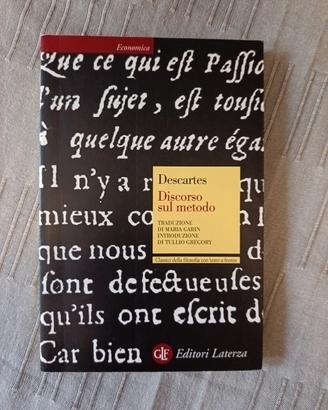 Discorso sul metodo Libro