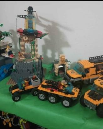 lego giungla, polizia, creator