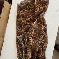 Maxi Foulard leopardato Crazy - 142x142 cm