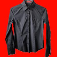 Burberry camicia donna nera vintage