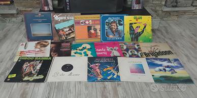 16 dischi vinile lp