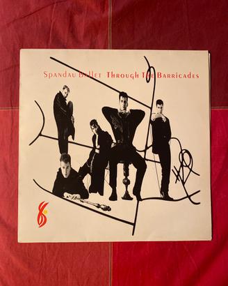 Vinile spandau ballet33giri through the barricades
