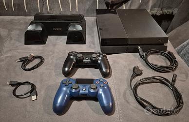 ps4 + accessori + giochi ps4 e ps2