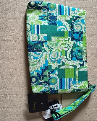 Pochette in tessuto F**k