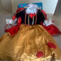 Biancaneve bambina vestito carnevale