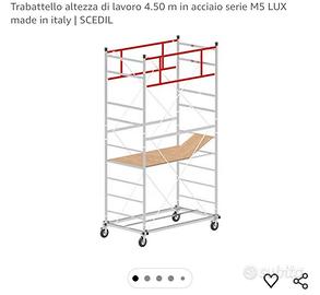 trabattello SCEDIL M5 LUX h.4,50 m