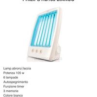 Lampada abbronzante faccia philips