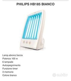 Lampada abbronzante faccia philips