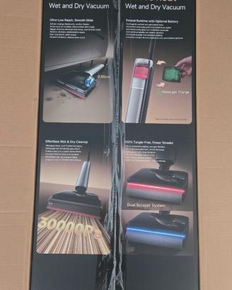 Lavapavimenti Dreame T16 Pro Heat Nuovo 2 batterie