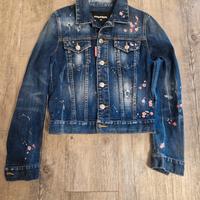 giacca da donna dsquared2 fiorita originale 