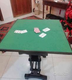 Tavolo da gioco antico XIX Secolo
