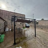 Pergola con telo scorrevole 3x4