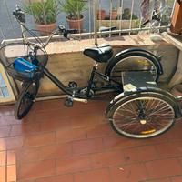 Bici elettrica con motore