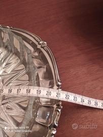 piatto per antipasti in cristallo