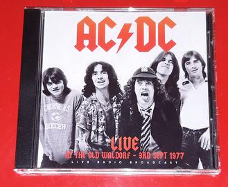 CD AC/DC LIVE AT THE OLD WALDORF 1977