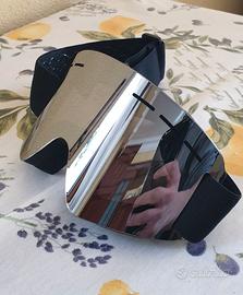 Maschera da sci a specchio