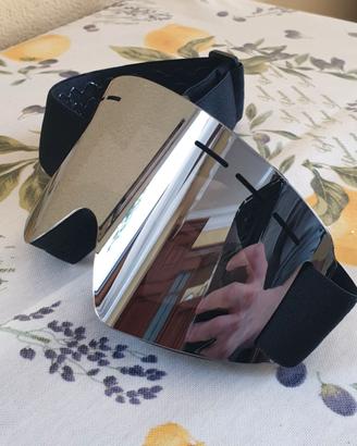 Maschera da sci a specchio