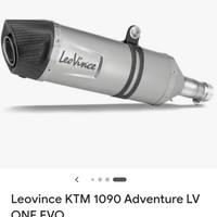 scarico Leovince KTM lc8. 1050 1090 1290