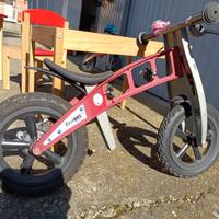 Bici tedesca senza pedali FirstBIKE CROSS Rosso