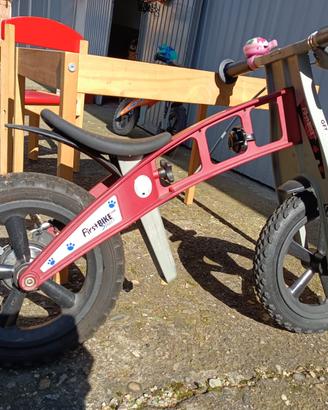 Bici tedesca senza pedali FirstBIKE CROSS Rosso