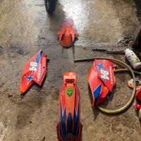 Plastiche ktm exc 2016-17
