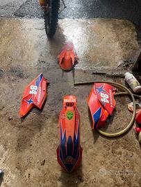 Plastiche ktm exc 2016-17