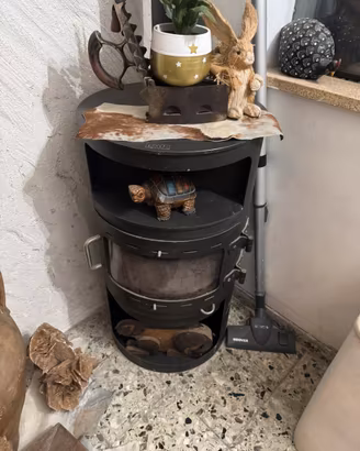 Stufa depoca in ghisa