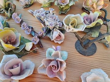 Fiori in ceramica Capodimonte